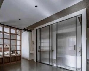 درب شیشه ای ریلی
