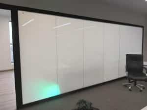 پارتیشن اداری شیشه ای هوشمند در سعادت آباد