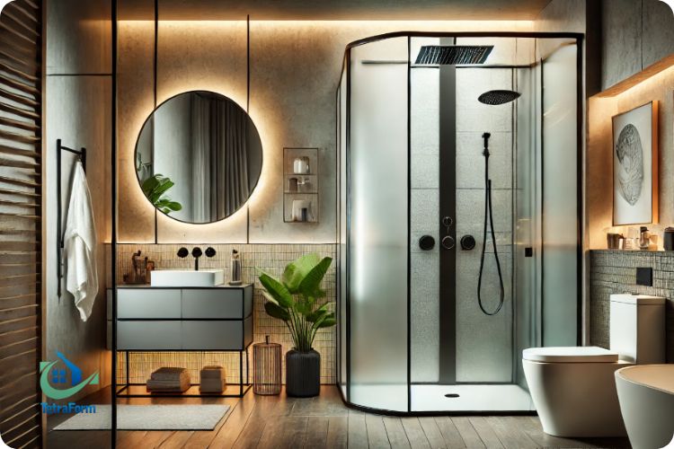کابین دوش برای اتاق خواب