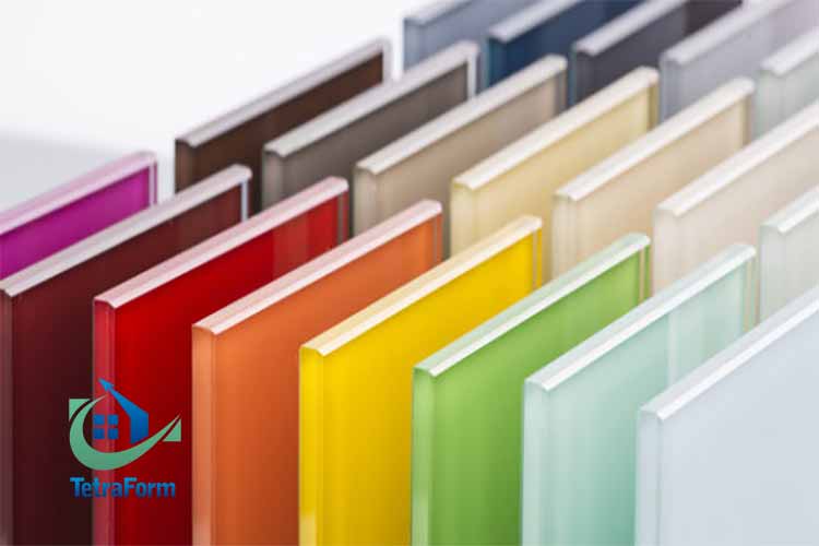 شیشه بین کابینت 